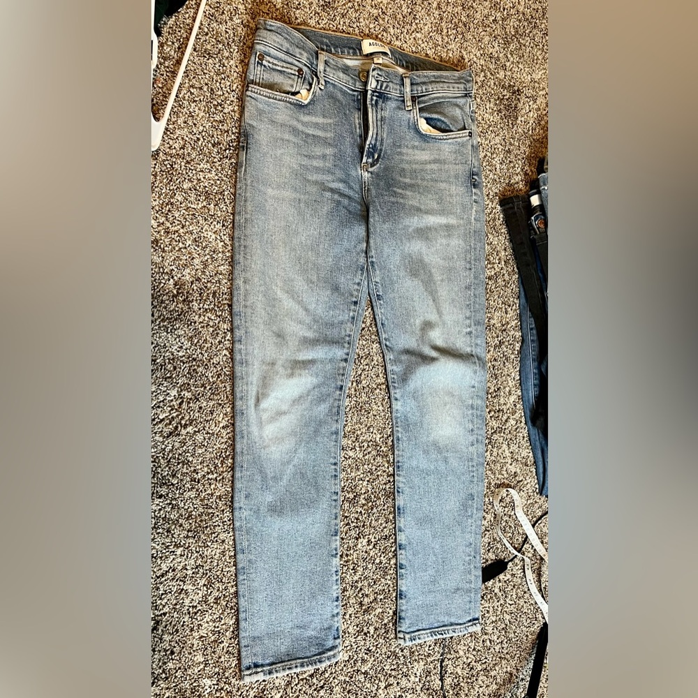 Agolde Light Blue Women's Skinny Jeans
